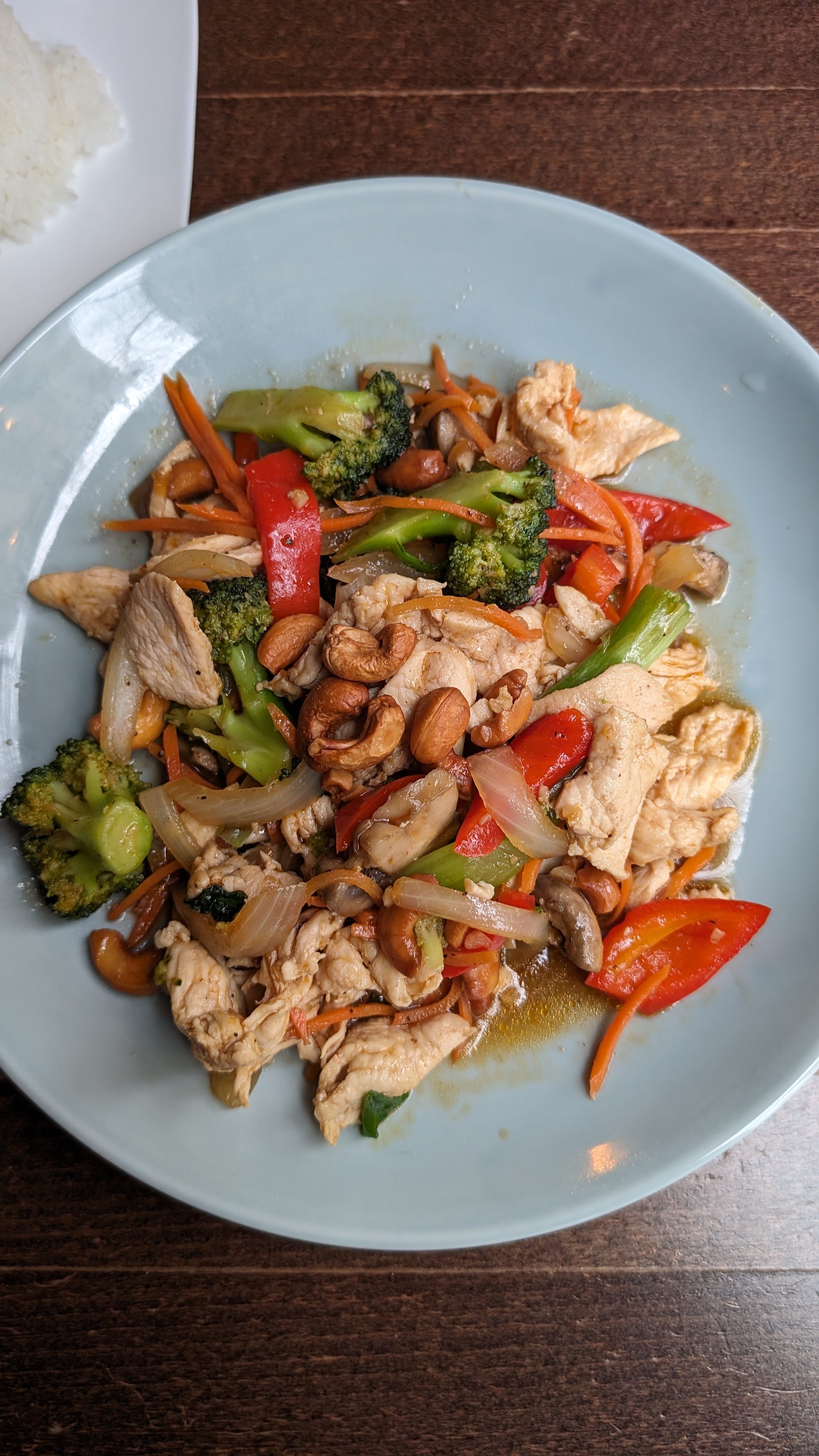 Cashew Dish Lunch.