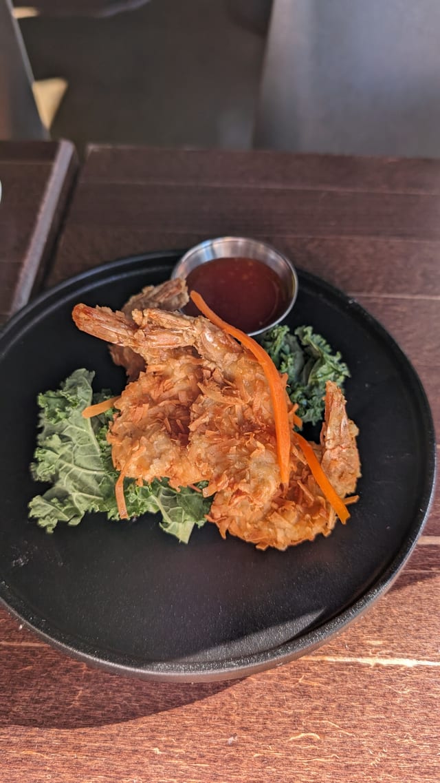Coconut Shrimp.
