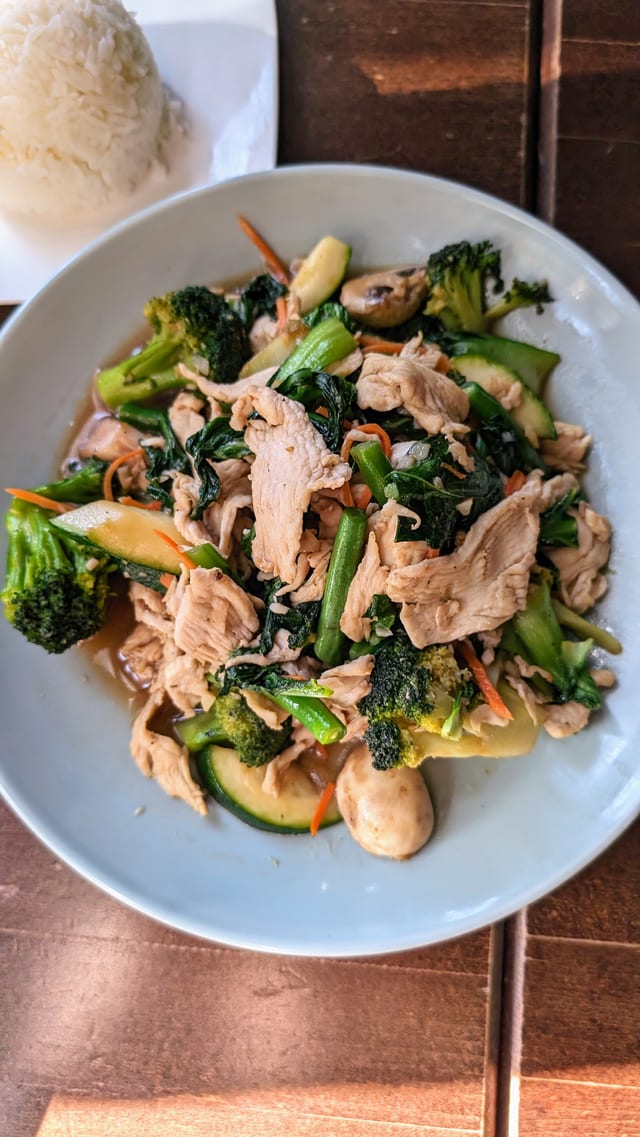 Garlic Dish Lunch.