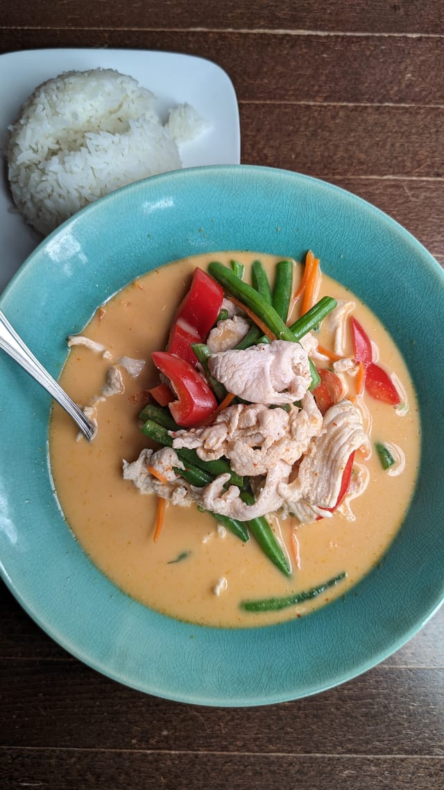 Red Curry Lunch.